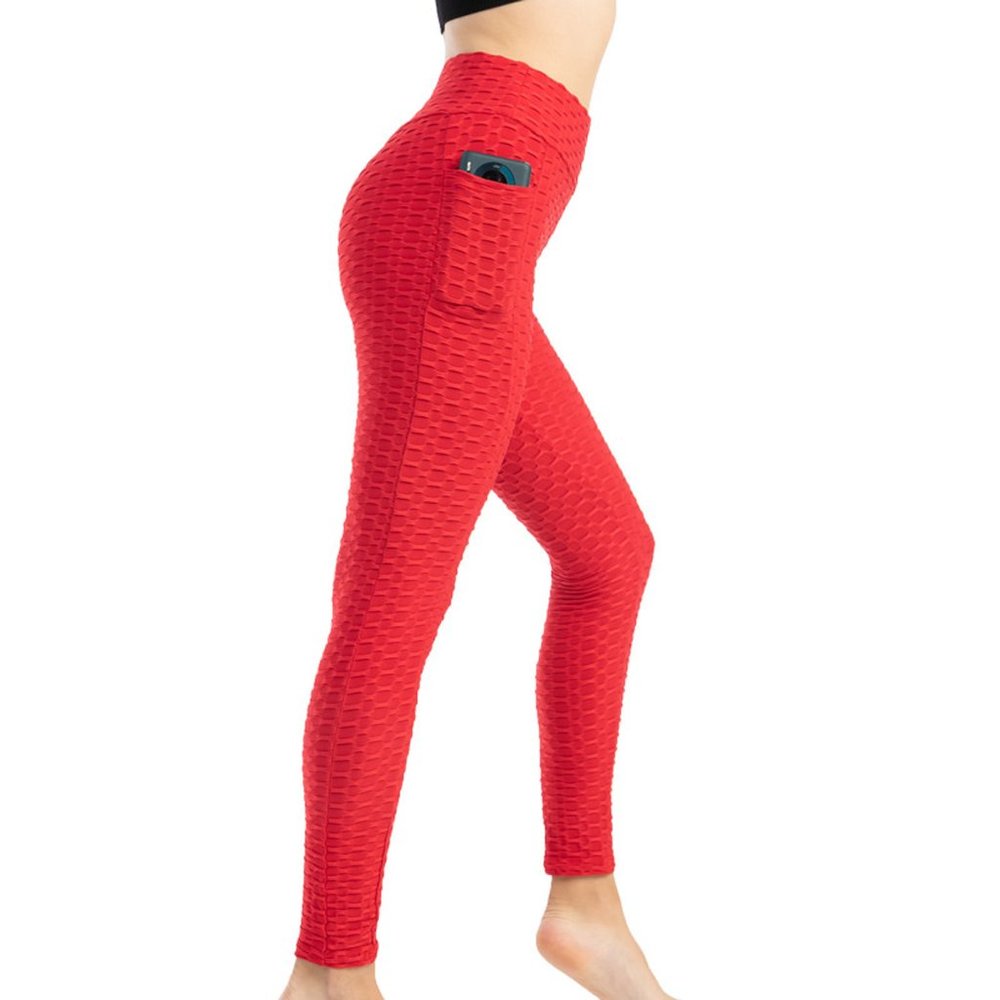 Women's High Waist Leggings Push Up Yoga Pants-Butt Lift